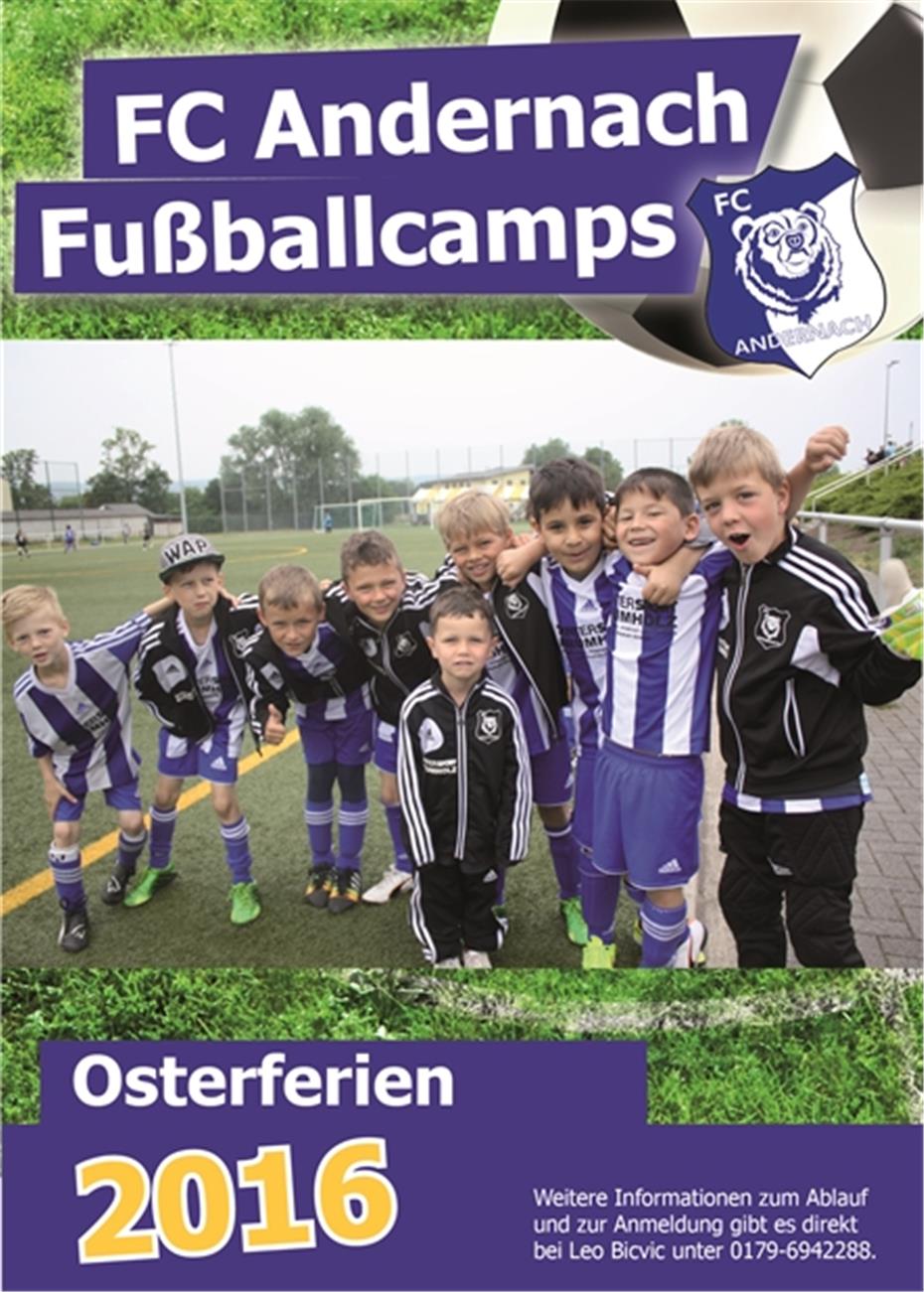 Fußballcamps für Kinder
in den Osterferien