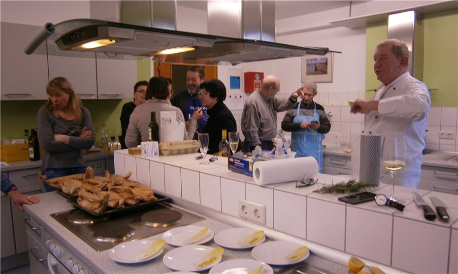 Gemeinsam genießen im Koch-Atelier