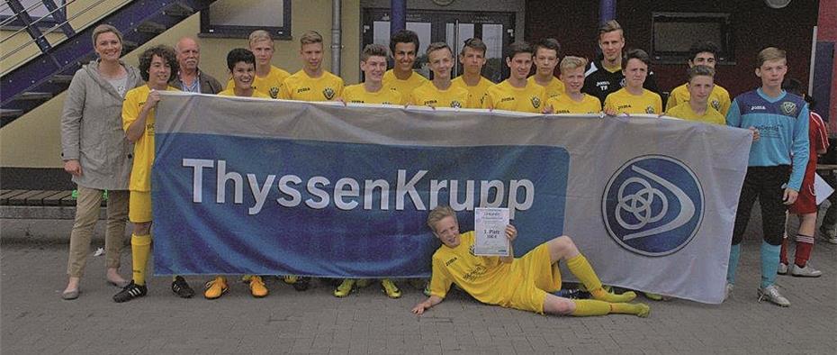 Jugendfußball:Pfingstturnier
und 13. Rasselstein-Cup