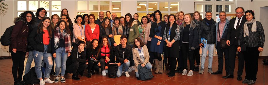 Schüler und Lehrer aus
Europa zu Gast in Andernach