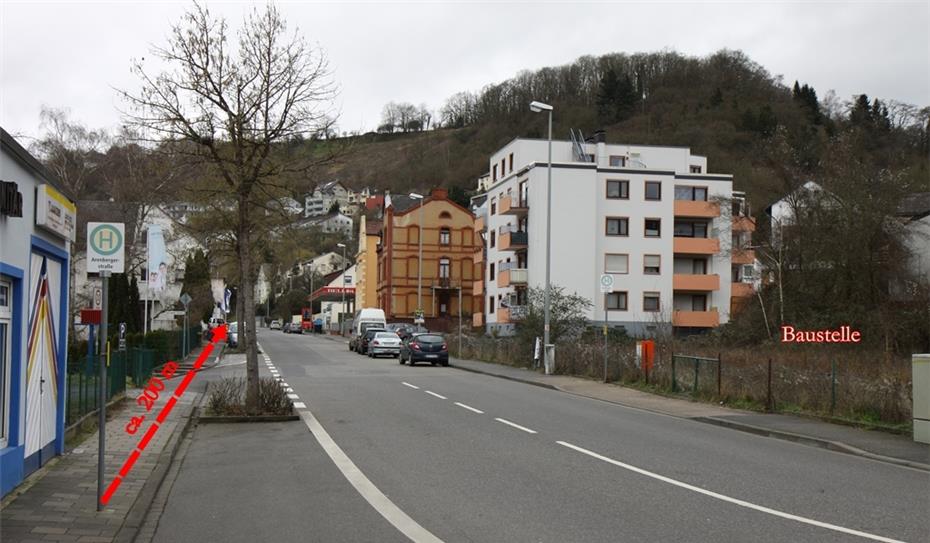 Koblenzer Straße: Bushaltestelle wird verlegt