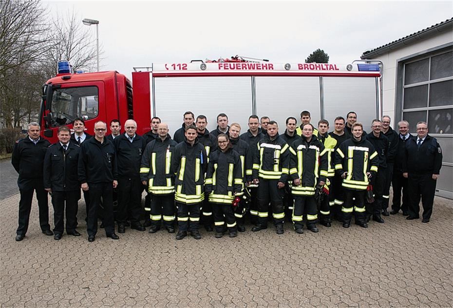 Zwanzig neue Truppführer
bei der Feuerwehr