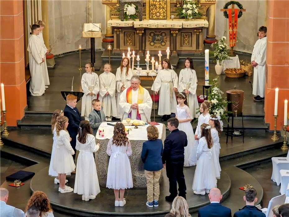 Erstkommunionfeier in der Pfarreiengemeinschaft Plaidt