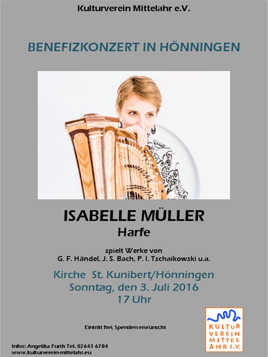 Benefizkonzert mit Isabelle Müller