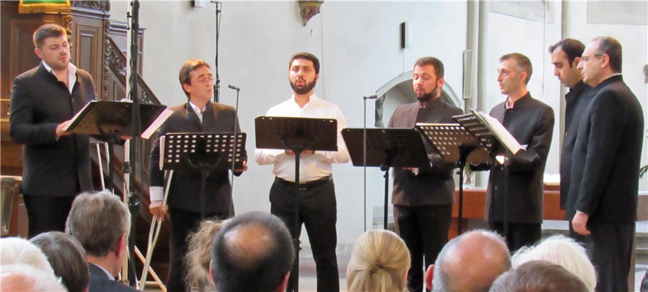 Mystisch und transzendent – armenische Sänger vermittelten Tradition ihres Volkes
