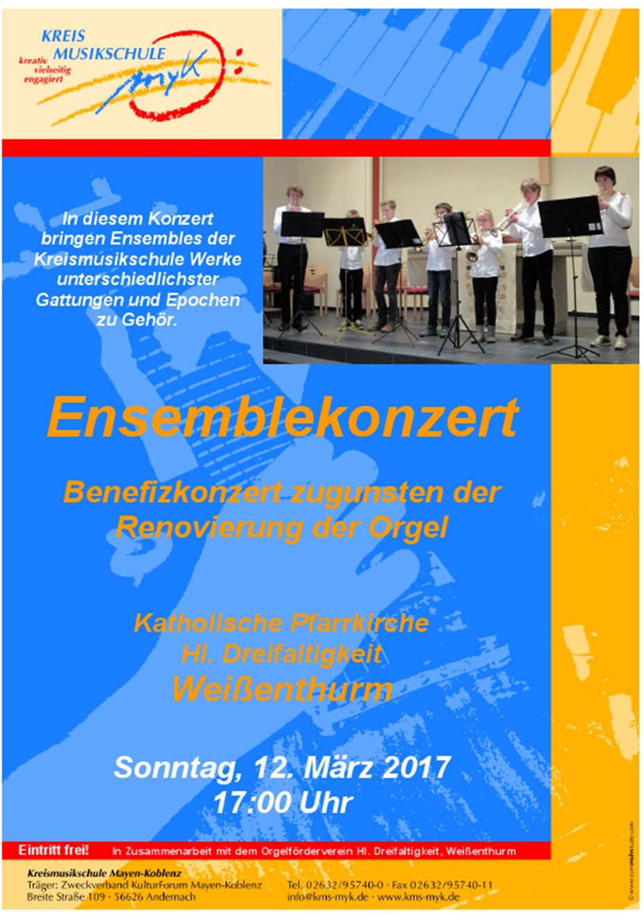 Konzert der Kreis-
musikschule in Weißenthurm