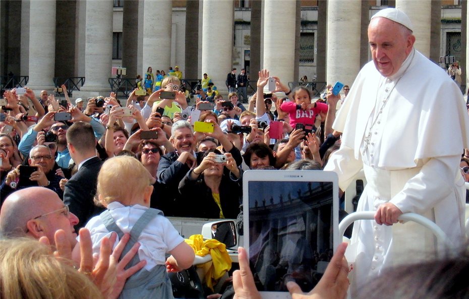 Den Papst im Zentrum der
Christenheit „gespürt“