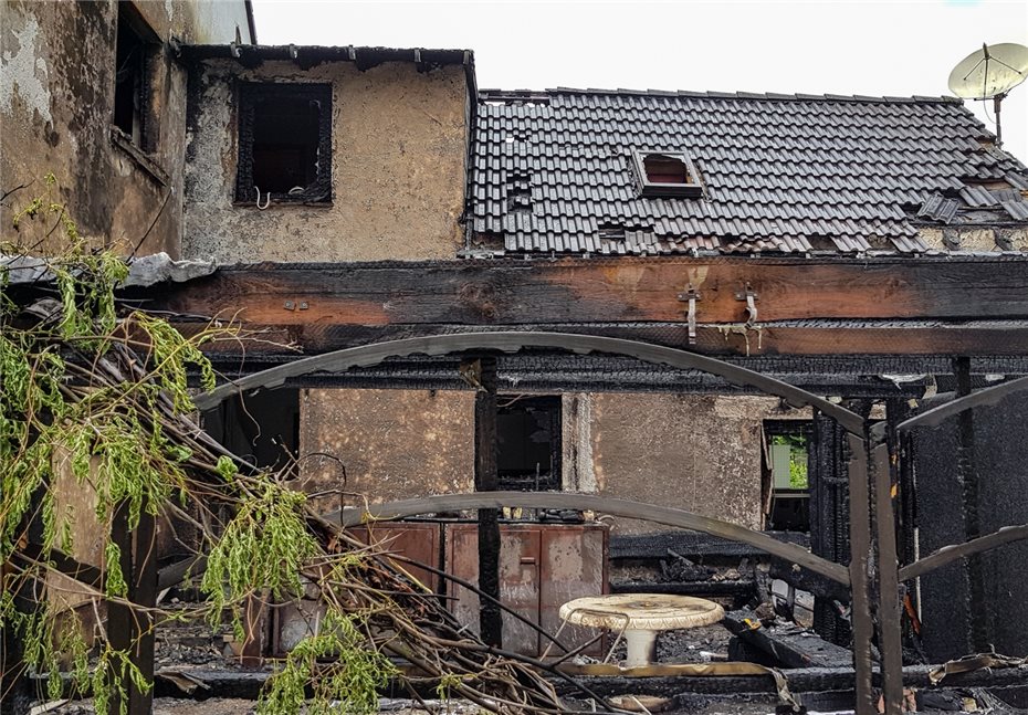 Gebäudebrand in Berkum