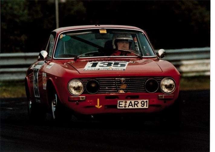 Friedhelm Demandt hat den Nürburgring mitgeprägt Auf der legendären Nordschleife bestritt Friedhelm Demandt zahlreiche Rennen.Fotos: Archiv Demandt