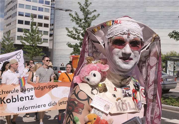 Koblenz zeigte Flagge  Koblenz zeigte Flagge