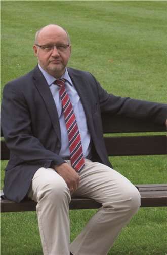 Guido Job ist alter und neuer Stadtbürgermeister von Bad Hönningen Der Stadtbürgermeister von Bad Hönningen, Guido Job. STUKO