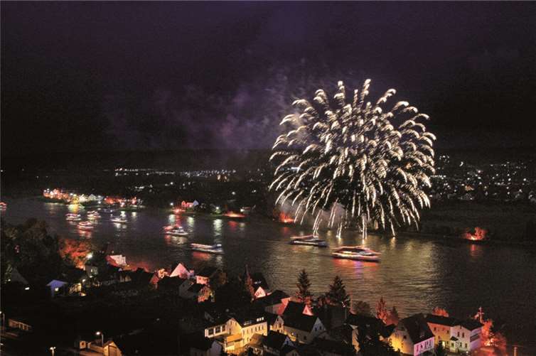 „Rhein in Flammen“ Die Großveranstaltung „Rhein in Flammen“ feiert 30-jähriges Jubiläum; am 7. Mai ist es wieder soweit ...Danz
