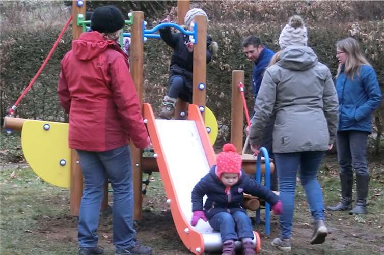 Kleine Meerjungfrau begrüßt die Kleinsten Ein erster Test verlief erfolgreich.privat