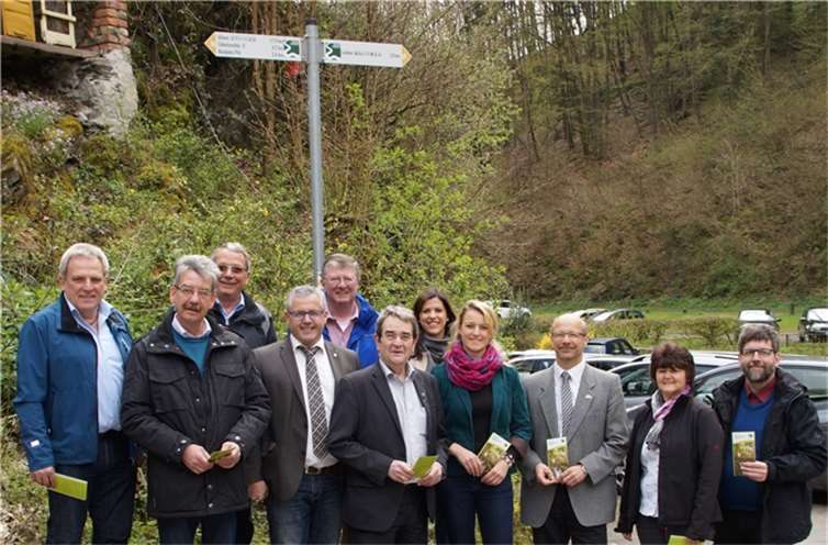 Viel investiert Ein starkes Team: Die Projektgemeinschaft „Wilde Endert“ hegt und pflegt ihr natürliches Schmuckstück gerne.Verbandsgemeinde Kaisersesch