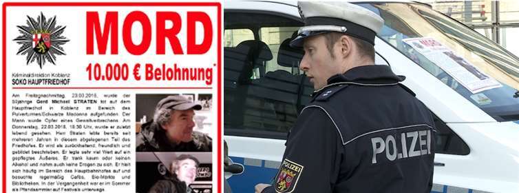 Weiterhin keine heiße Spur vom Mörder Montage: CF / Quelle: Polizei / WinklerTV