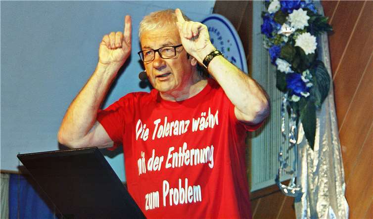 Vorhang auf und Bühne frei für extraordinären Karneval der Spitzenklasse Norbert ‚Nobbi‘ Weber als mündiger Bürger.