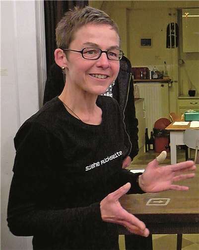 Sylvia Klein stellt in Köln aus Sylvia Klein.Barbara Senger
