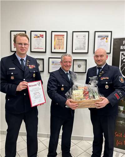 Verdienten Feuerwehrmann verabschiedet