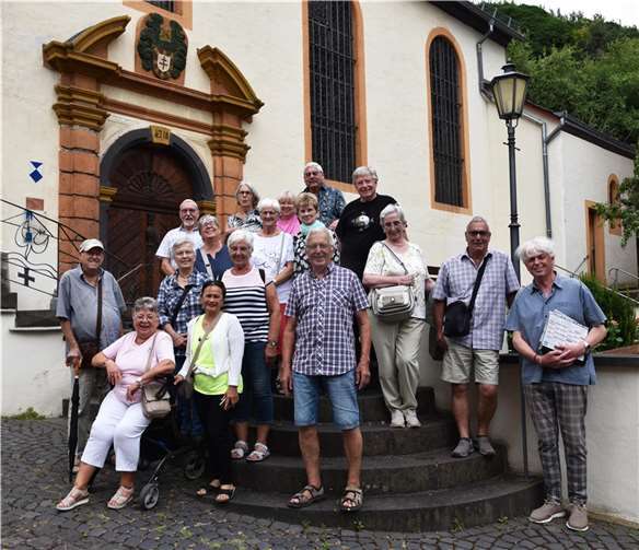 Historische Entdeckungsreise St. Aldegunder Senioren besuchen EdigerEller