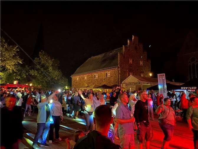 Odendorf hat kräftig gefeiert