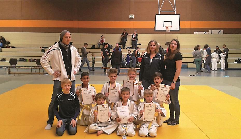 Lahnsteiner Judoka wurden Bezirksmeister