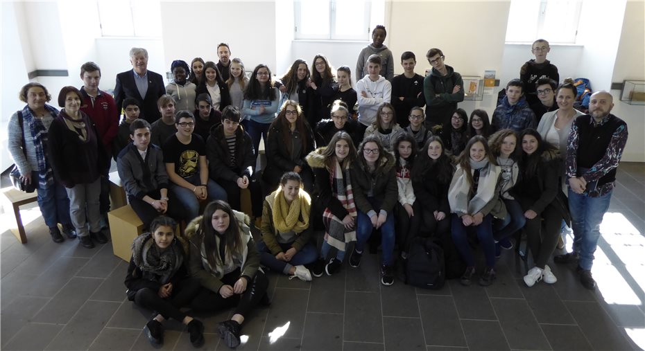 Austauschschüler
besuchen Eifelmuseum