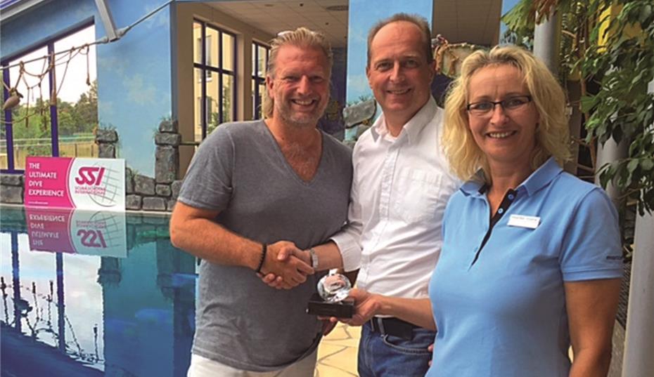 monte mare erhält begehrten
SSI Diamond Dive Center Award