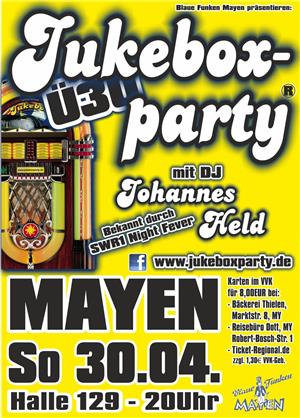 Jukeboxparty mit
DJ Johannes Held