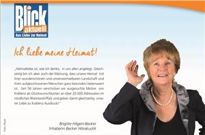Brigitte Hilgert-Becker: Ich liebe meine Heimat!