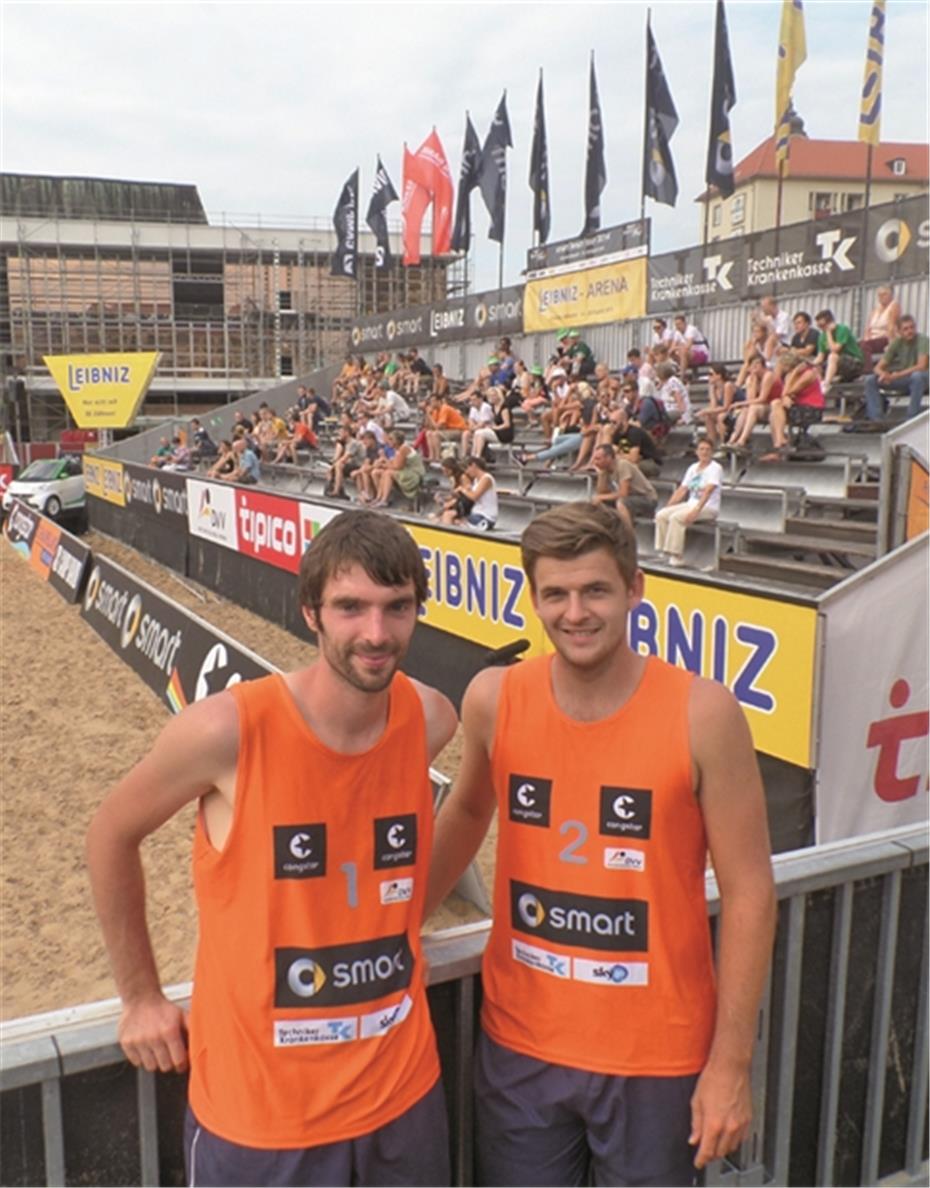 Neu formiertes Beach-
volleyballteam feiert Erfolge