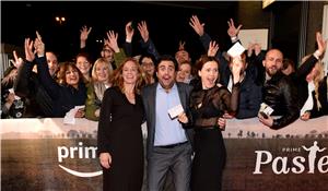 Koblenzer Amazon Mitarbeiterin bei der Weltpremiere von „Pastewka“ in Berlin