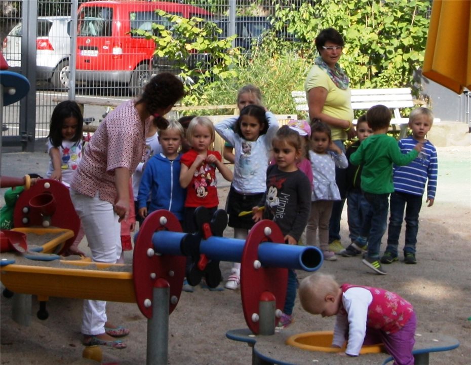 Kapazitäten der Kindergärten
sind zurzeit ausgeschöpf