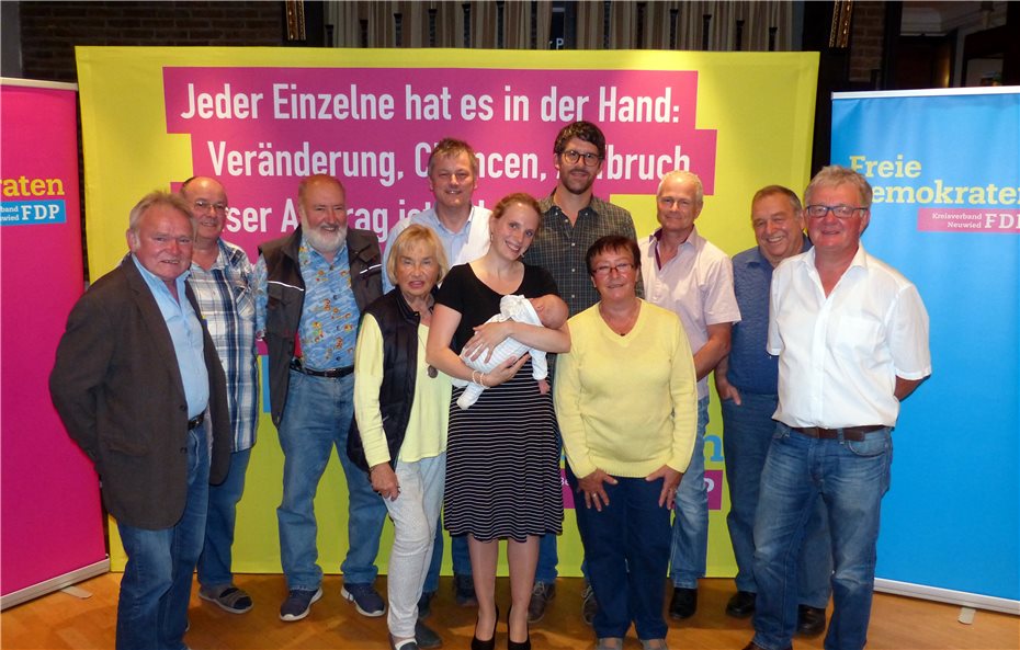 Die FDP-Kandidaten für die Verbandsgemeinderatswahl stehen