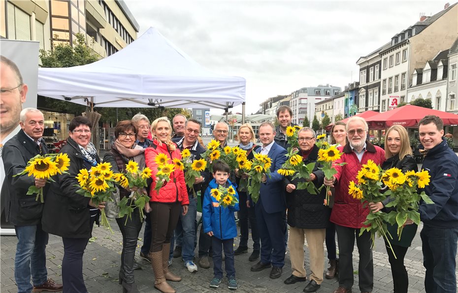 Sonnenblumen für die Bürger