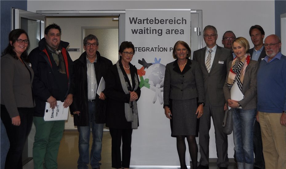 Bürgermeisterin aus Wachtberg
beeindruckte der Integration Point