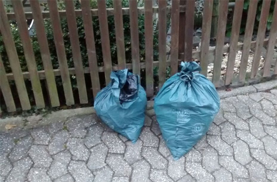 Dreiste Müllentsorgung