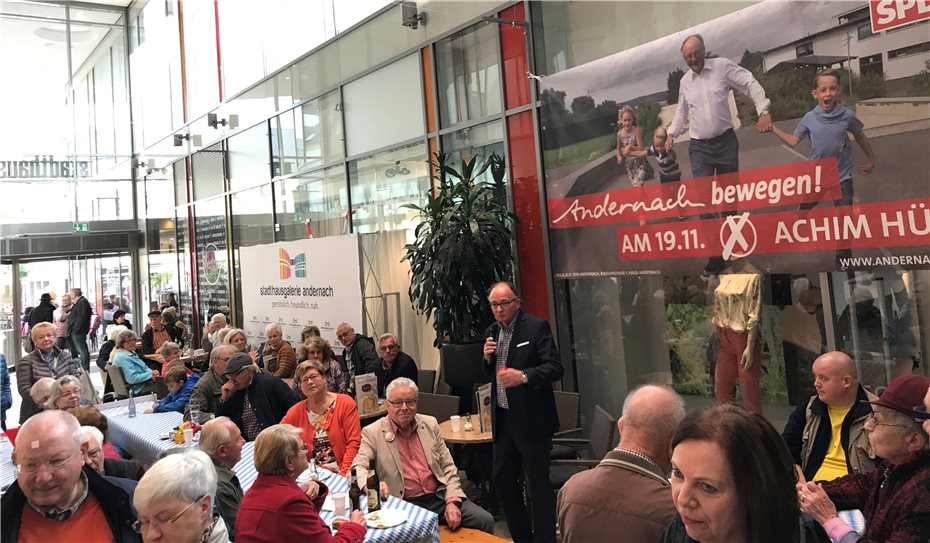 Achim Hütten und SPD freuen
sich über positive Resonanz