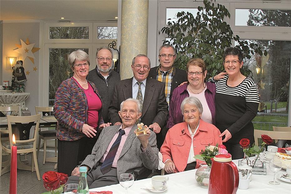 Katharina und Josef Stadtfeld
feierten „Eiserne Hochzeit“