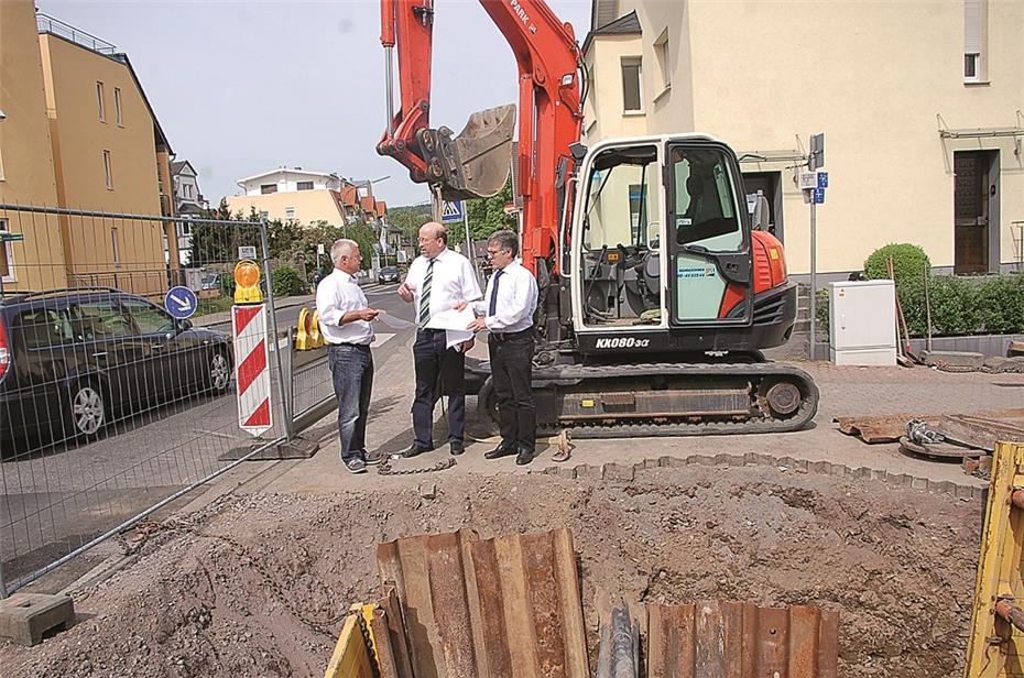 Die Sanierung der Pumpstation in der
Gerard-Carll-Straße wird vorbereitet