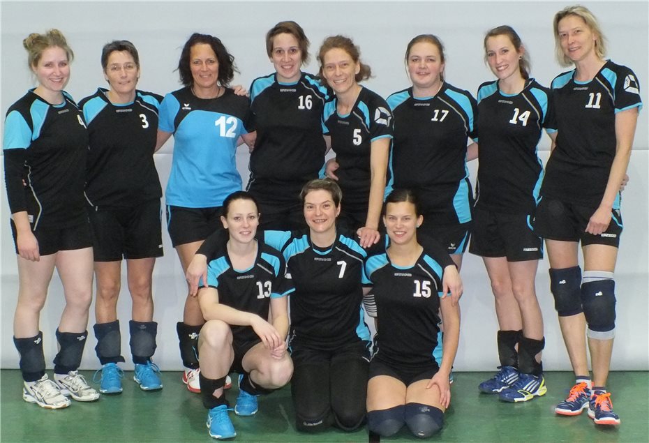 Damenmannschaft erringt
Meisterschaft in der Bezirksliga