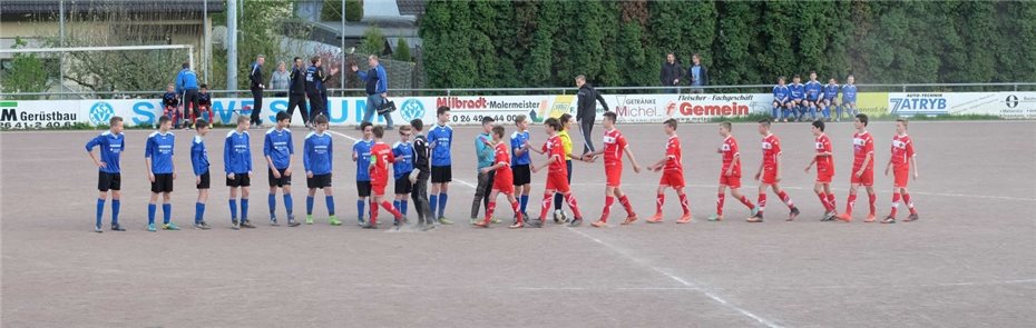 C1 - Junioren
unterliegen im Rheinlandpokal