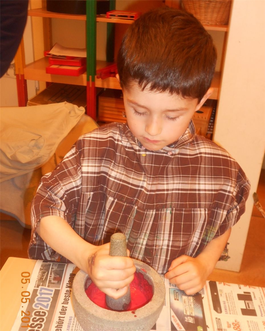 Steinzeiterlebnisse im
„Haus für Kinder“ Vallendar