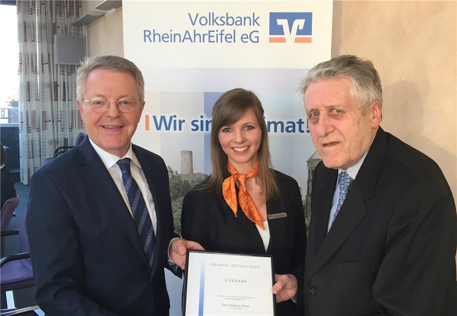 Barbara Wand gewinnt
Herbert-Rütten-Preis 2017