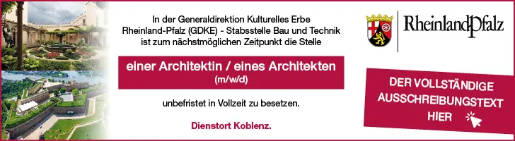 Banner Generaldirektion kulturelles Erbe Rh
