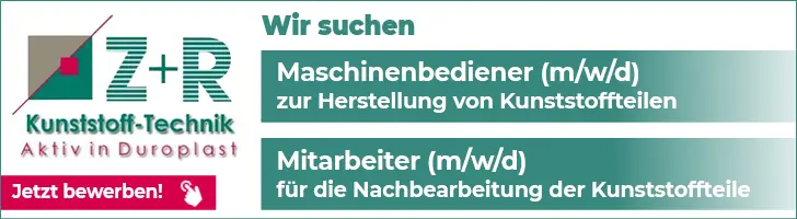 Banner Z + R Kunststoff-Technik Desktop