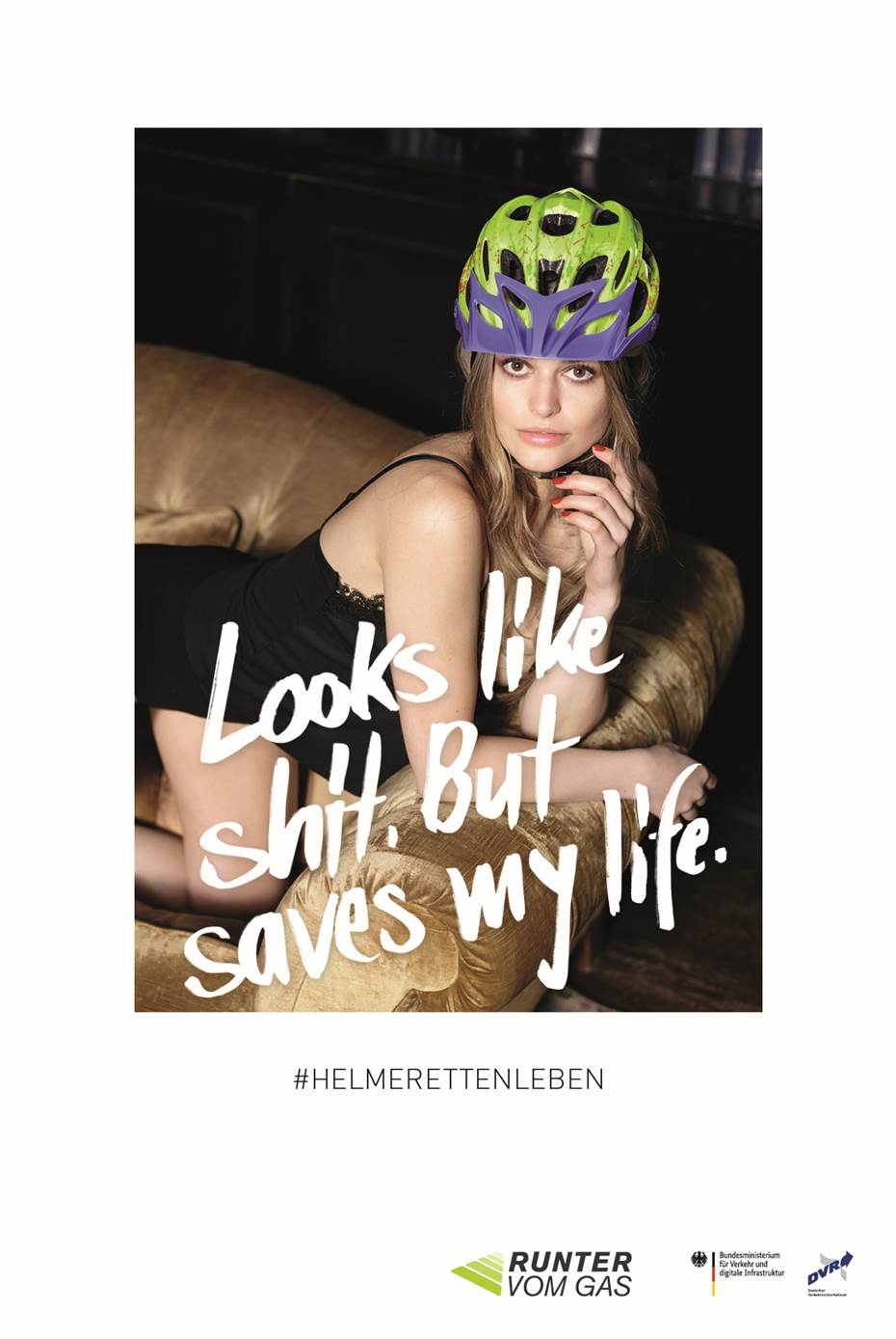 Umstrittene Helm-Kampagne: Sexistisch oder humorvoll?
