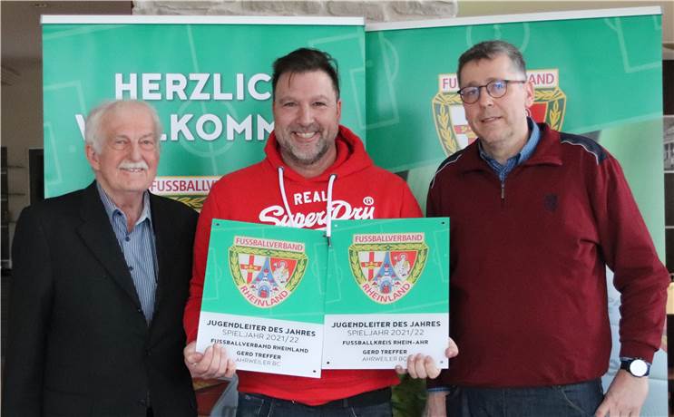 Fußballverband Rheinland: Gerd Treffer vom Ahrweiler BC ist der Jugendleiter des Jahres