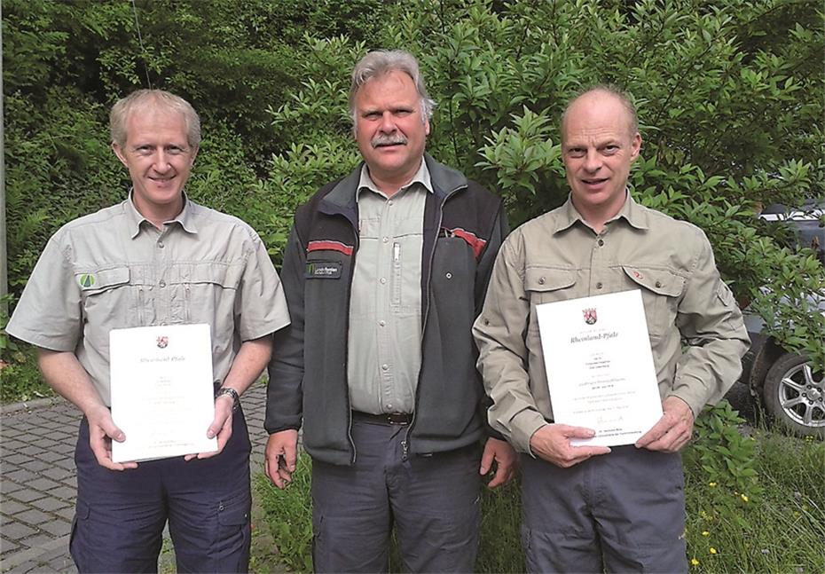 25-jähriges Dienstjubiläum beim Forstamt Adenau