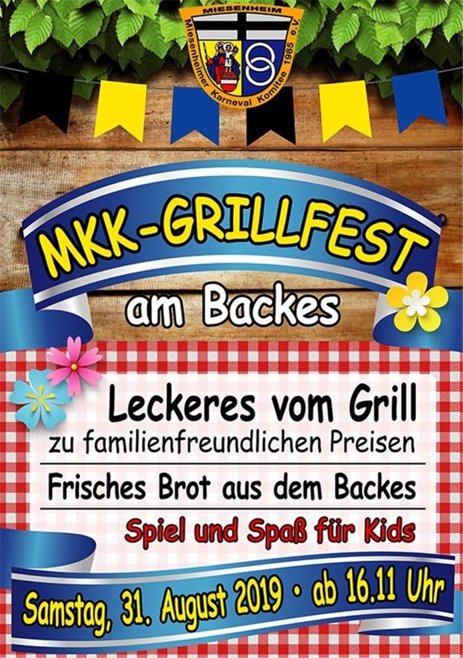 Grillfest am Backes