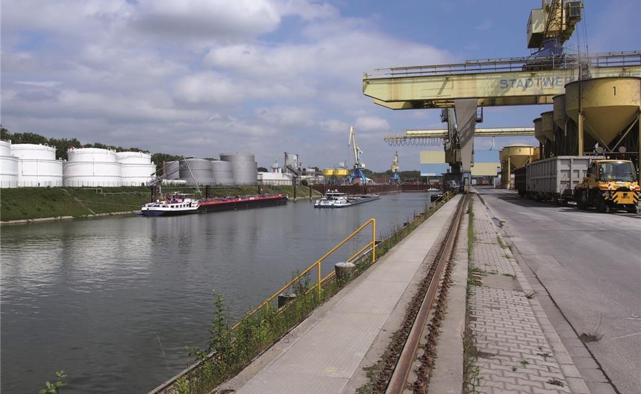 Andernacher Rheinhafen
das „Vorzeigekind“ der Stadtwerke